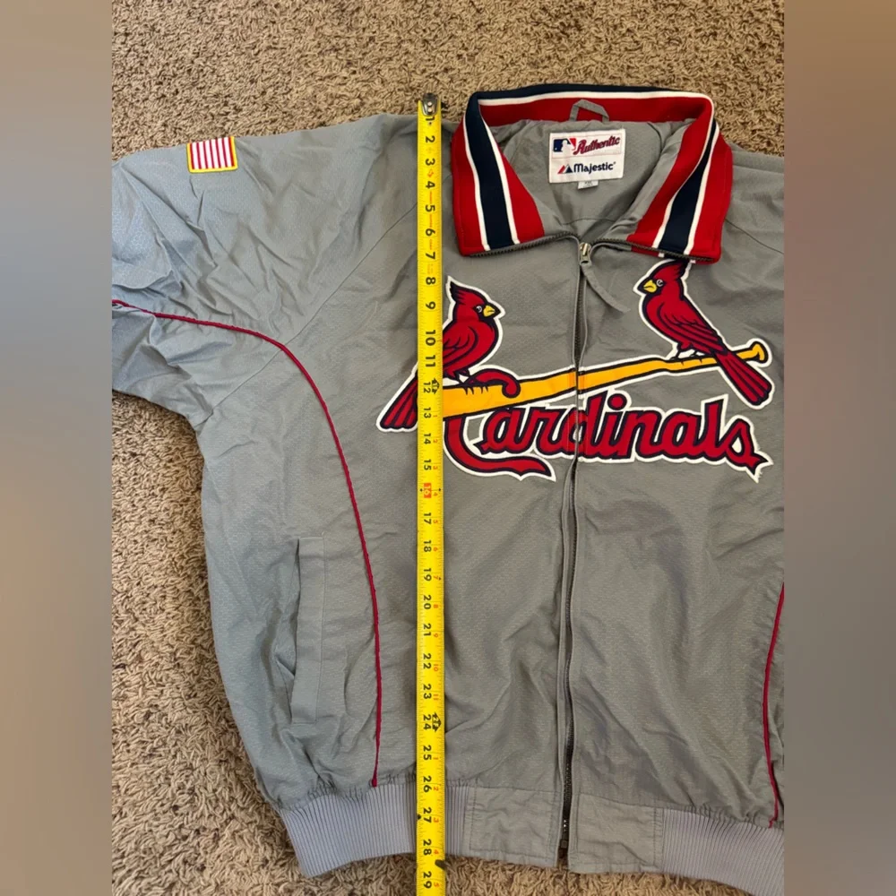 VINTAGE MLB Majestics Saint Louis Cardinals Jacket Mens size XXL